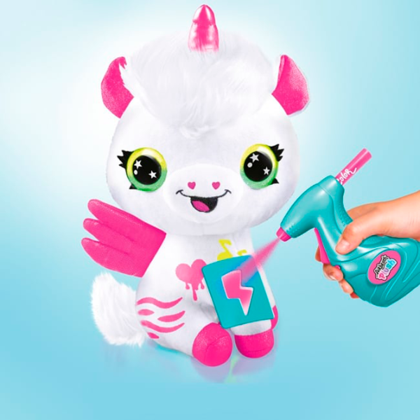Креативный набор Canal Toys Airbrush Plush Neon Unicorn AIR024CL 6+/ Разноцветный White photo 4
