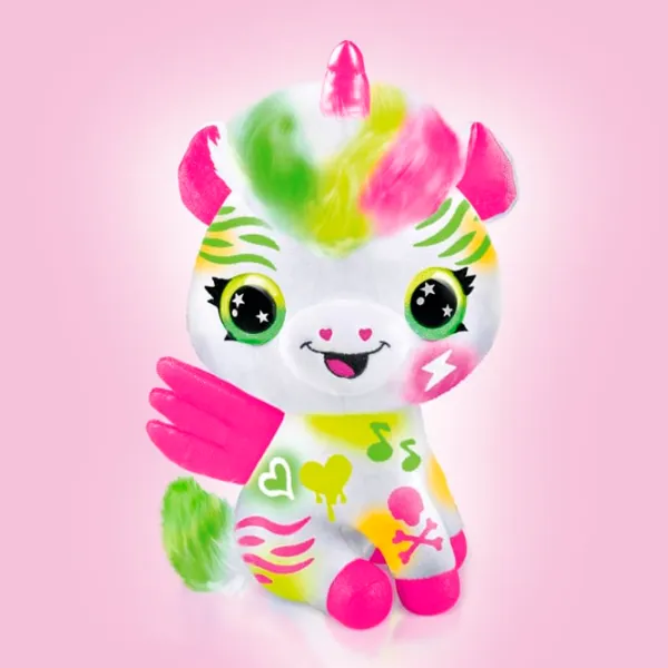 Креативный набор Canal Toys Airbrush Plush Neon Unicorn AIR024CL 6+/ Разноцветный White photo 7