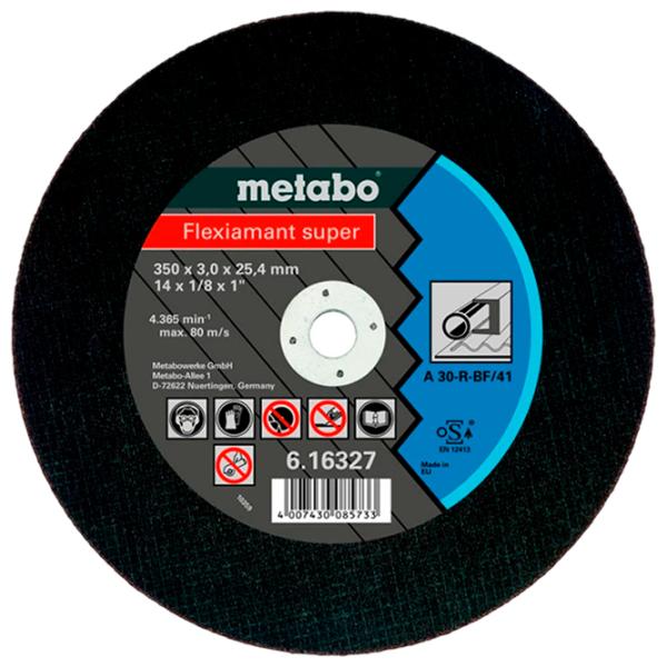 Круг отрезной Metabo FLEXIAMANT SUPER  photo 1 Круг отрезной Metabo FLEXIAMANT SUPER  photo 1