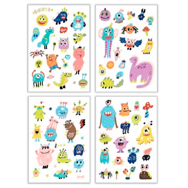 Креативный набор DoDo Temporary Set Tattoo 301099 3+/ Разноцветный Разноцветный photo 2 Креативный набор DoDo Temporary Set Tattoo 301099 3+/ Разноцветный Разноцветный photo 2