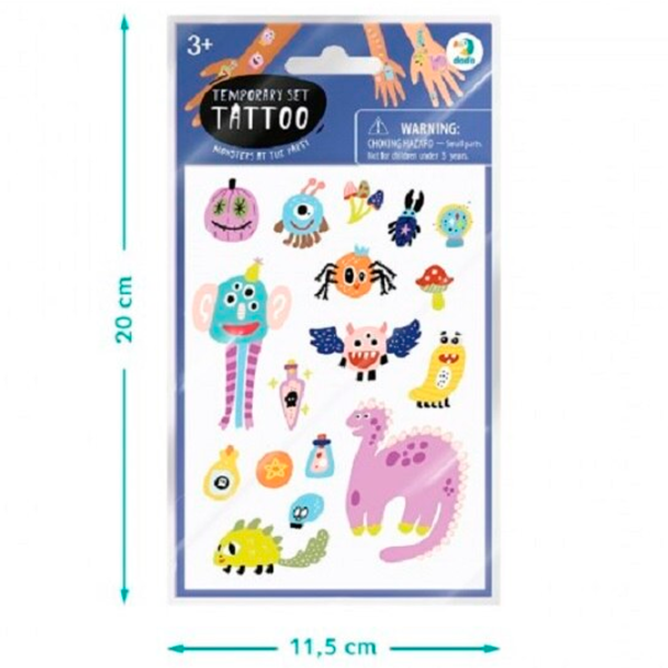 Креативный набор DoDo Temporary Set Tattoo 301099 3+/ Разноцветный Разноцветный photo 3 Креативный набор DoDo Temporary Set Tattoo 301099 3+/ Разноцветный Разноцветный photo 3