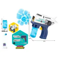 Машинка для пускания мыльных пузырей Essa Toys Самолет P81258A 3+/ Вода/ White photo 2
