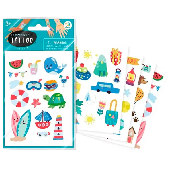 Креативный набор DoDo Temporary Set Tattoo 301100 3+/ Разноцветный Разноцветный photo 1 Креативный набор DoDo Temporary Set Tattoo 301100 3+/ Разноцветный Разноцветный photo 1