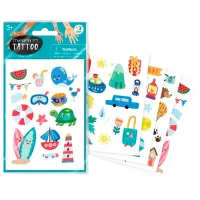 Set de creație DoDo Temporary Set Tattoo 301100 3+/ Multicolor Multicolor