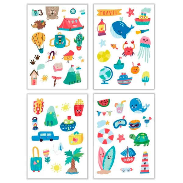 Креативный набор DoDo Temporary Set Tattoo 301100 3+/ Разноцветный Разноцветный photo 2 Креативный набор DoDo Temporary Set Tattoo 301100 3+/ Разноцветный Разноцветный photo 2