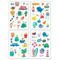 Set de creație DoDo Temporary Set Tattoo 301100 3+/ Multicolor Multicolor photo 2