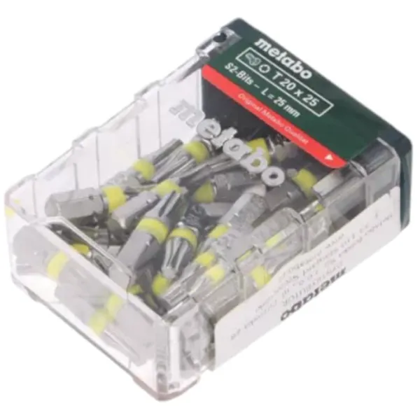 Набор бит Metabo 626712000 Количество в наборе - 25 photo 1 Набор бит Metabo 626712000 Количество в наборе - 25 photo 1