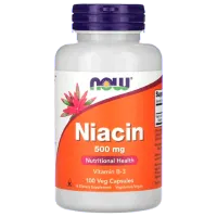 Витамины и минералы Now Foods NIACIN (733739004819) 100 капсул