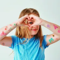 Set de creație DoDo Temporary Set Tattoo 301101 3+/ Multicolor Multicolor photo 3