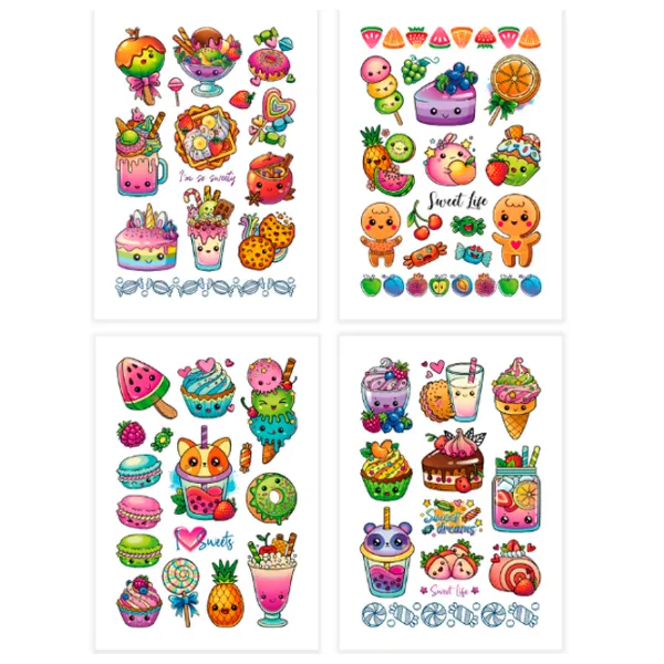 Креативный набор DoDo Temporary Set Tattoo 301102 3+/ Разноцветный Разноцветный photo 2 Креативный набор DoDo Temporary Set Tattoo 301102 3+/ Разноцветный Разноцветный photo 2