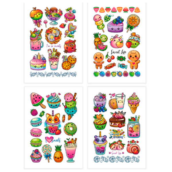 Креативный набор DoDo Temporary Set Tattoo 301102 3+/ Разноцветный Разноцветный photo 2 Креативный набор DoDo Temporary Set Tattoo 301102 3+/ Разноцветный Разноцветный photo 2