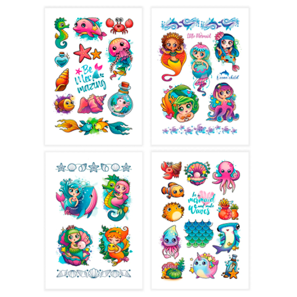 Креативный набор DoDo Temporary Set Tattoo 301103 3+/ Разноцветный Разноцветный photo 2 Креативный набор DoDo Temporary Set Tattoo 301103 3+/ Разноцветный Разноцветный photo 2