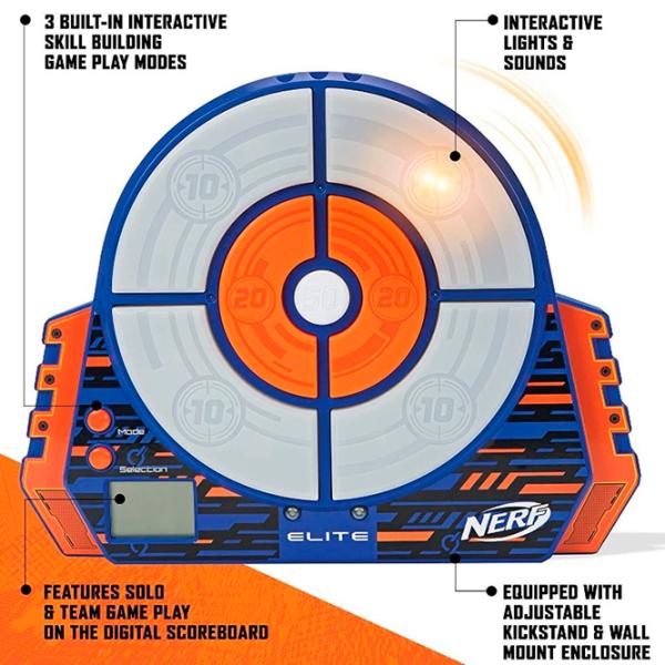Мишень Nerf Elite Strike and Score Digital Target NER0156 8+/ Blue photo 2