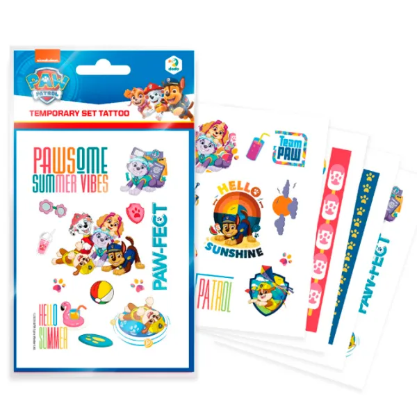 Set de creație DoDo Temporary Set Paw Patrol Tattoo 200436 6+/ Multicolor Multicolor photo 2 Set de creație DoDo Temporary Set Paw Patrol Tattoo 200436 6+/ Multicolor Multicolor photo 2