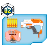 Бластер ChiToys МЕ10.76 3695105966015 3+/ Стрел/ White