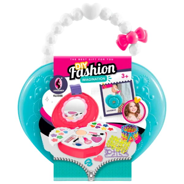 Set de creație Essa Toys DIY Fashion Cutie cu cosmetice KL5588 3+/ Multicolor Multicolor photo 1