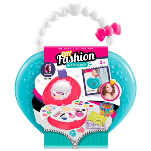 Set de creație Essa Toys DIY Fashion Cutie cu cosmetice KL5588 3+/ Multicolor Multicolor photo 1