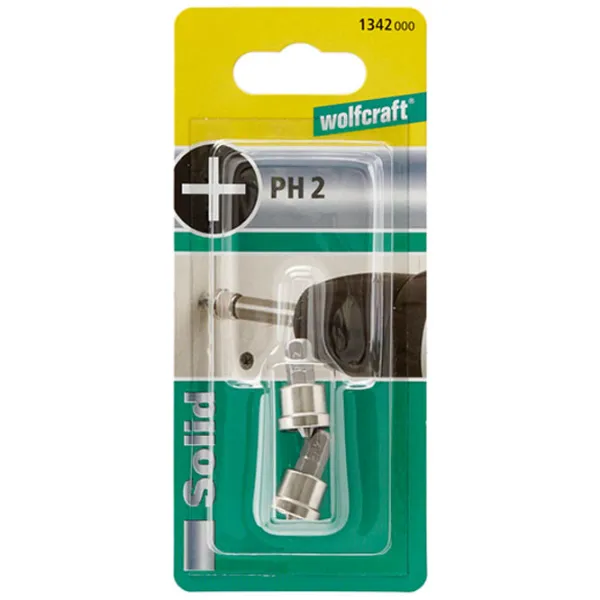 Набор бит Wolfcraft 1342000 Количество в наборе - 2 photo 3