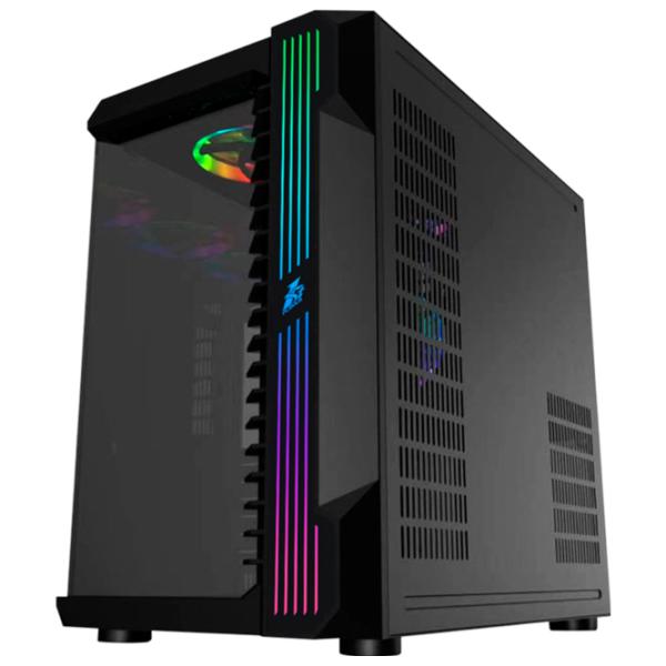 Carcasă 1STPLAYER SP9 Mid Tower / Black photo 4