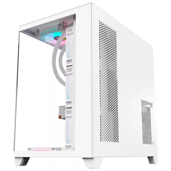 Carcasă 1STPLAYER MV8-TP Mid Tower / White photo 4