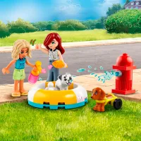 Constructor LEGO Dog-Grooming Car Animale/ Multicolor photo 11