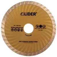 Диск алмазный сплошной Lider 200108 