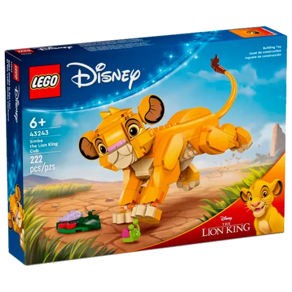 Constructor LEGO Simba the Lion King Cub Personaj de film/ Orange photo 1