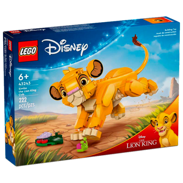Constructor LEGO Simba the Lion King Cub Personaj de film/ Orange photo 1