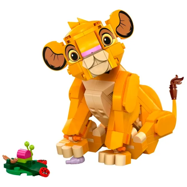 Constructor LEGO Simba the Lion King Cub Personaj de film/ Orange photo 2