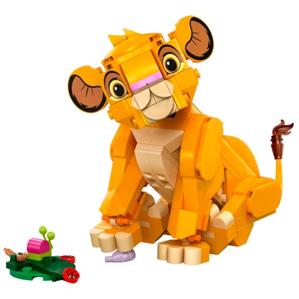 Constructor LEGO Simba the Lion King Cub Personaj de film/ Orange photo 2