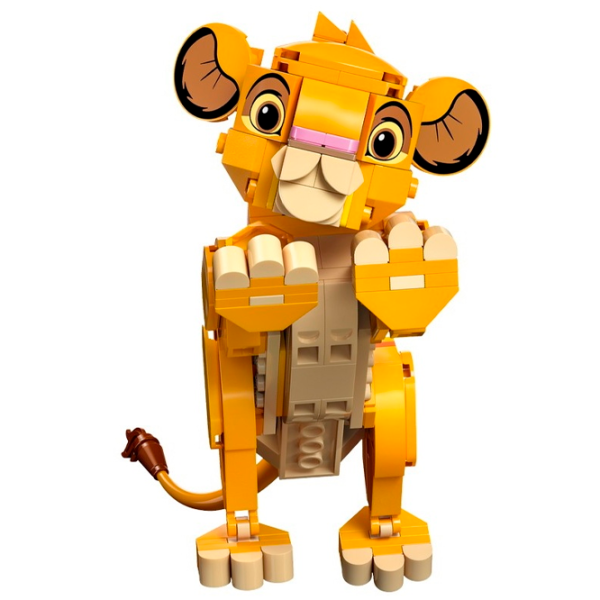 Constructor LEGO Simba the Lion King Cub Personaj de film/ Orange photo 4