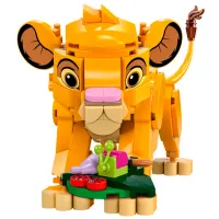 Constructor LEGO Simba the Lion King Cub Personaj de film/ Orange photo 5