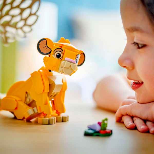 Constructor LEGO Simba the Lion King Cub Personaj de film/ Orange photo 7