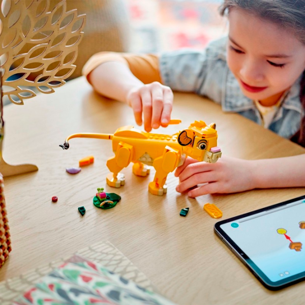 Constructor LEGO Simba the Lion King Cub Personaj de film/ Orange photo 8