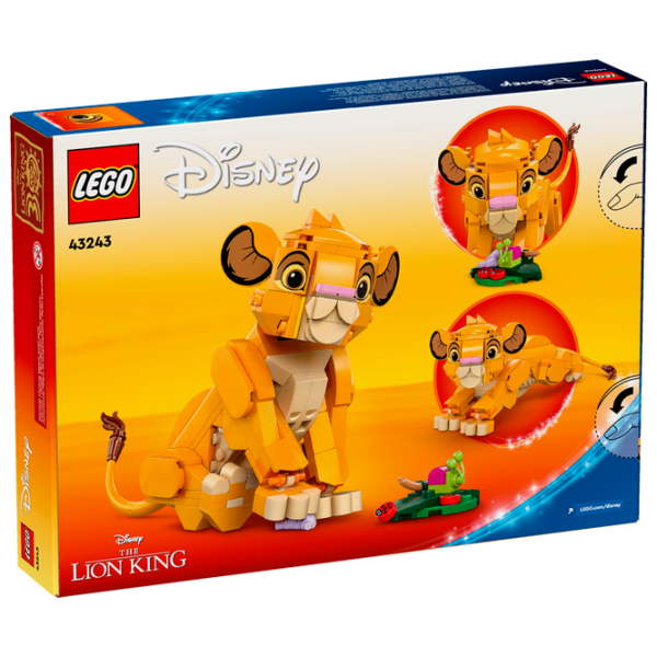 Constructor LEGO Simba the Lion King Cub Personaj de film/ Orange photo 9