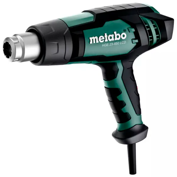 Suflantă de aer cald Metabo HGE 23-650 LCD 2300 W/ Green photo 1