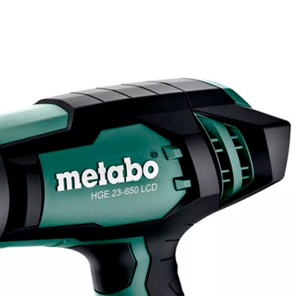 Suflantă de aer cald Metabo HGE 23-650 LCD 2300 W/ Green photo 6