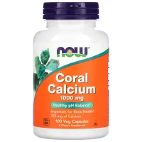 Витамины и минералы Now Foods CORAL CALCIUM (733739012739) 100 капсул