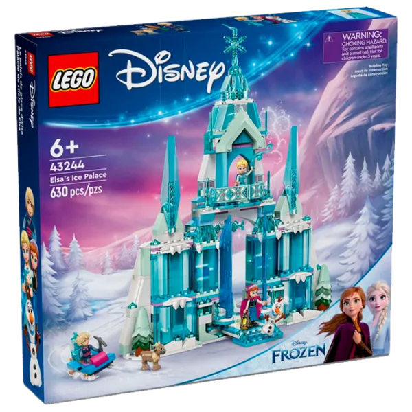 Constructor LEGO Elsa's Ice Palace Scenă din film/ Blue photo 1