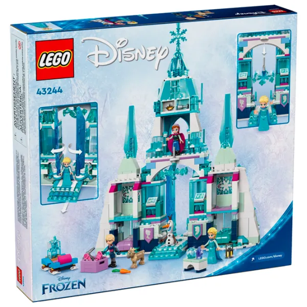 Constructor LEGO Elsa's Ice Palace Scenă din film/ Blue photo 7