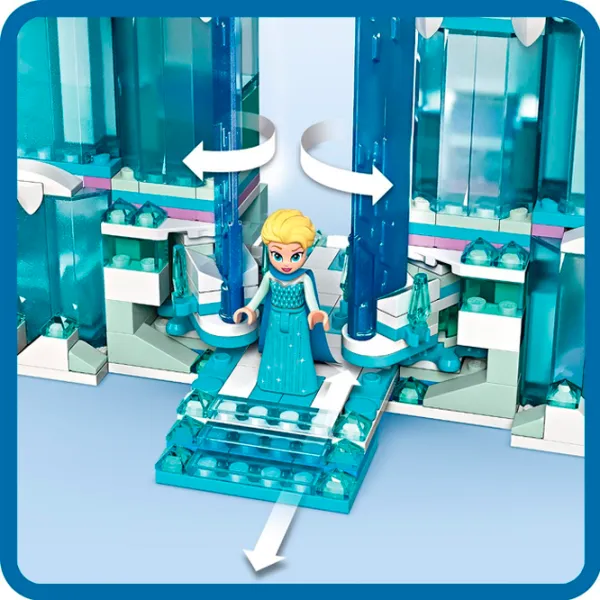 Constructor LEGO Elsa's Ice Palace Scenă din film/ Blue photo 12