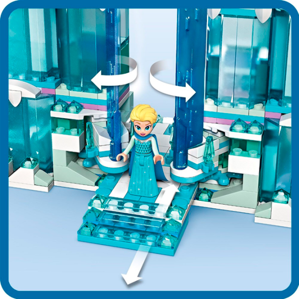 Constructor LEGO Elsa's Ice Palace Scenă din film/ Blue photo 12