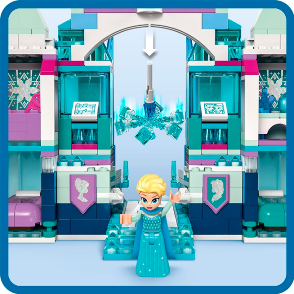 Constructor LEGO Elsa's Ice Palace Scenă din film/ Blue photo 13
