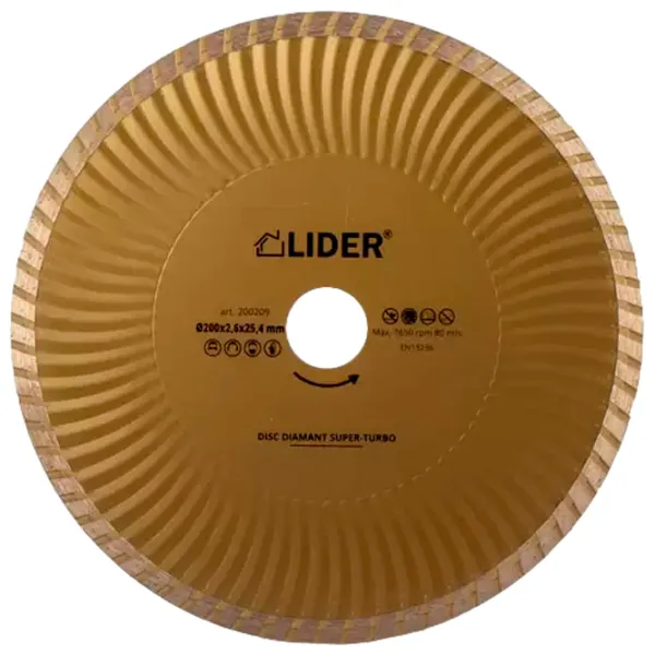 Disc diamantat continuu Lider 200209  photo 1