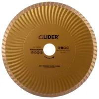 Диск алмазный сплошной Lider 200209 