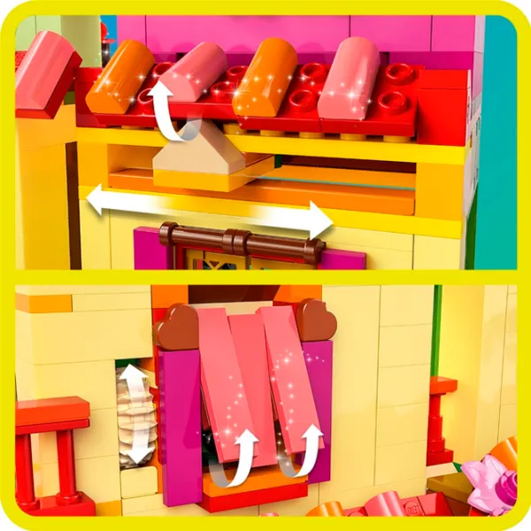 Constructor LEGO The Magical Madrigal House Casă/ Multicolor photo 11