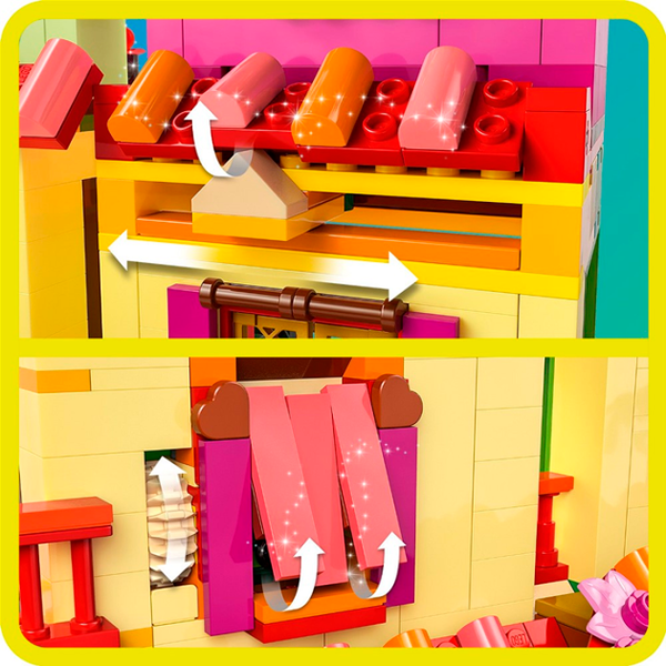 Constructor LEGO The Magical Madrigal House Casă/ Multicolor photo 11