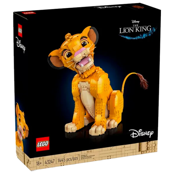 Constructor LEGO Young Simba the Lion King Personaj de film/ Orange photo 1
