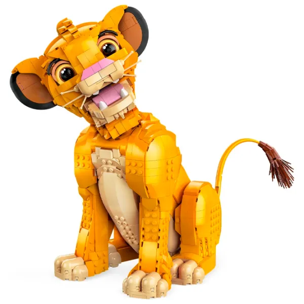 Constructor LEGO Young Simba the Lion King Personaj de film/ Orange photo 2