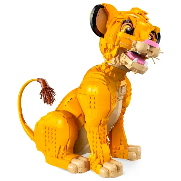 Constructor LEGO Young Simba the Lion King Personaj de film/ Orange photo 3